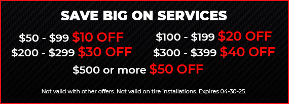 Save big on services